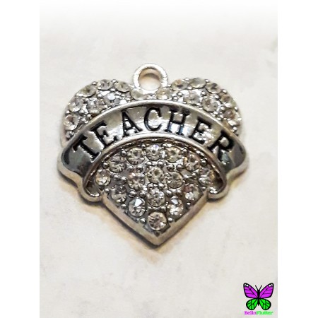 Crystal Heart - Clear - Teacher